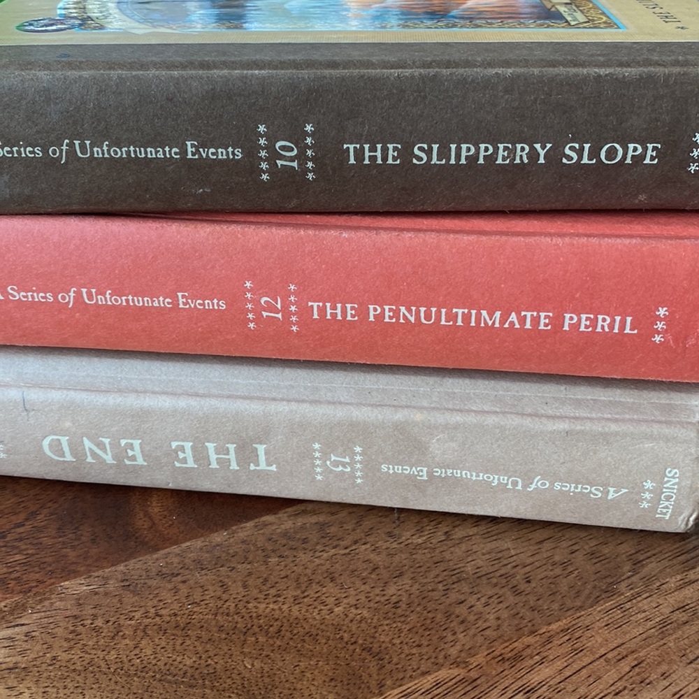 4 HARDCOVER Lemony Snicket A SERIES OF UNFORTUNATE EVENTS Books